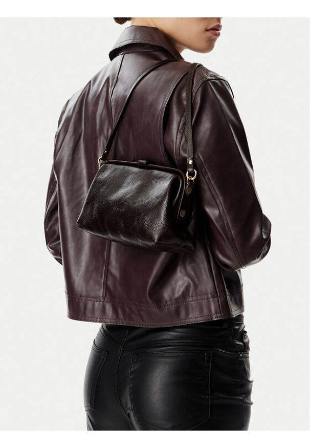 BALAGAN - Balagan Torebka Rofe Brązowy. Kolor: brązowy. Materiał: skórzane