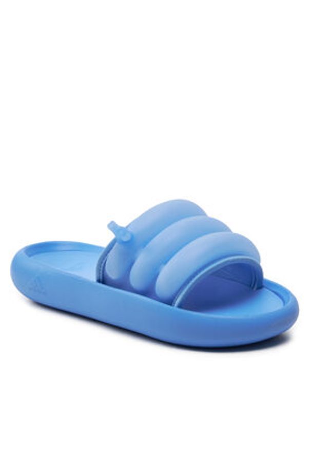 Adidas - adidas Klapki Zplaash Slides IF8663 Niebieski. Kolor: niebieski. Materiał: syntetyk