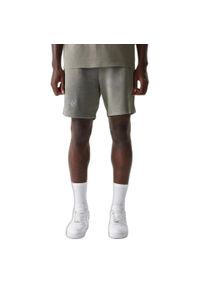 New Era - Krótkie Los Angeles Lakers Washed. Kolor: szary. Długość: krótkie. Sport: koszykówka #1