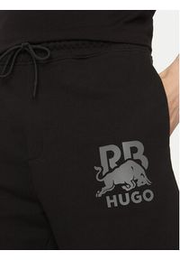 Hugo - HUGO Szorty sportowe Deswick_RB 50542809 Czarny Regular Fit. Kolor: czarny. Materiał: bawełna. Styl: sportowy