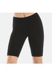 TEYLI - Legginsy Damskie Sportowe 2205 Czarne. Kolor: czarny. Materiał: bawełna, elastan