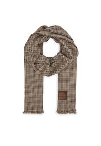 Weekend Max Mara Szalik Quantum 2525546045 Beżowy. Kolor: beżowy. Materiał: materiał, wełna