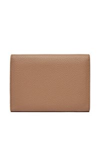 VALENTINO - Valentino Duży Portfel Damski Brixton VPS7LX43 Beżowy. Kolor: beżowy. Materiał: skóra