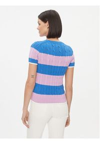 Polo Ralph Lauren Sweter 211913765001 Kolorowy Regular Fit. Typ kołnierza: polo. Materiał: bawełna. Wzór: kolorowy