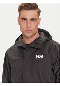 Helly Hansen Kurtka przeciwdeszczowa Seven 62047 Czarny Regular Fit. Kolor: czarny. Materiał: syntetyk #4
