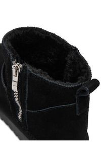 DeeZee Śniegowce DZ-80 BLACK Czarny. Kolor: czarny. Materiał: materiał #4