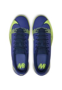 Buty piłkarskie Nike Mercurial Vapor 14 Academy Ic M CV0973 474 niebieskie niebieskie. Kolor: niebieski. Materiał: materiał, guma, syntetyk. Szerokość cholewki: normalna. Sport: piłka nożna #4