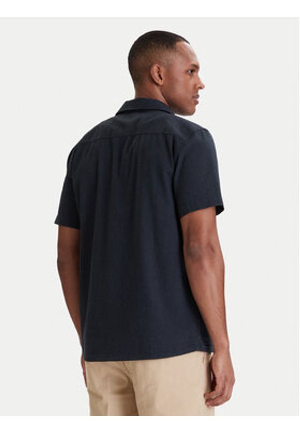 Quiksilver Koszula Mw Premium Stretch EQYWT04623 Czarny Regular Fit. Kolor: czarny. Materiał: bawełna