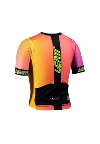 Koszulka rowerowa damska LEATT Jersey MTB Endurance 6.0 Women. Kolor: żółty. Materiał: jersey