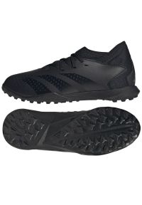 Adidas - Buty piłkarskie adidas Predator Accuracy.3 Tf Jr GW7080 czarne czarne. Zapięcie: sznurówki. Kolor: czarny. Materiał: syntetyk, materiał. Szerokość cholewki: normalna. Sport: piłka nożna #2