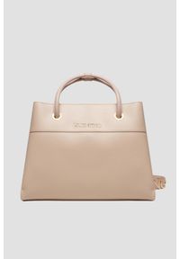 Valentino by Mario Valentino - VALENTINO Beżowa shopperka Alexia. Kolor: beżowy