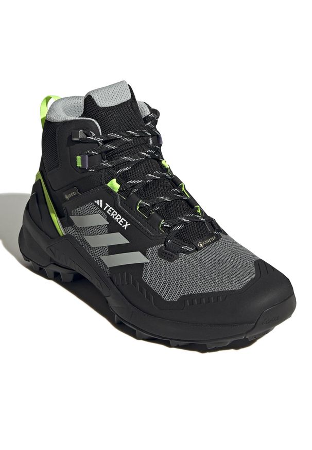 Adidas - Buty adidas Terrex Swift R3 Mid GORE-TEX Hiking Shoes IF7712 Wonsil/Wonsil/Luclem. Kolor: szary. Technologia: Gore-Tex. Model: Adidas Terrex