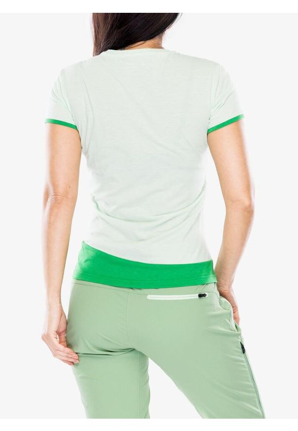 Koszulka szybkoschnąca damska Vaude Sveit Shirt. Kolor: zielony