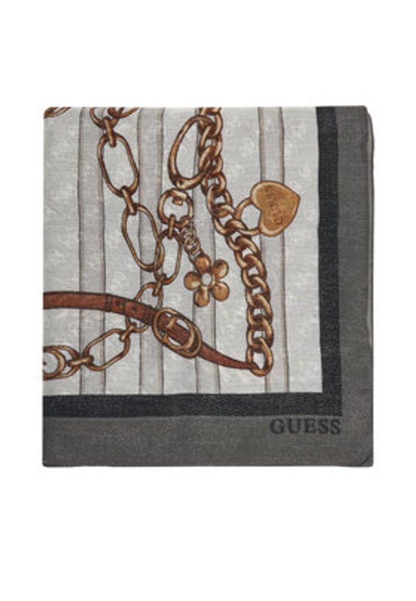 Guess Szal AW5351 VIS03 Szary. Kolor: szary. Materiał: wiskoza, materiał