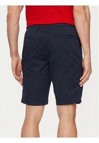 La Martina Szorty materiałowe YMB008 TW417 Granatowy Slim Fit. Kolor: niebieski. Materiał: bawełna