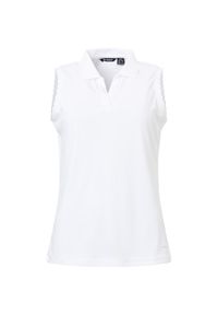ABACUS - Damski tank top Abacus LDS Victoria Drycool. Kolor: biały. Sport: golf, tenis #1
