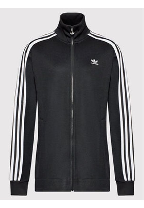 Adidas - adidas Bluza Adicolor Classics HC2062 Czarny Relaxed Fit. Kolor: czarny. Materiał: bawełna, syntetyk