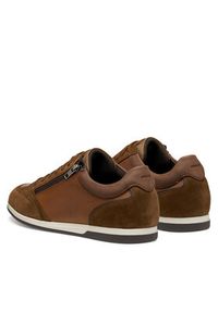 Geox Sneakersy U Renan U564GA 022FF C6003 Brązowy. Kolor: brązowy. Materiał: zamsz, skóra #5