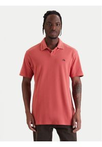 Quiksilver Polo Mw Pique Polo EQYKT04392 Bordowy Regular Fit. Typ kołnierza: polo. Kolor: czerwony. Materiał: bawełna #1