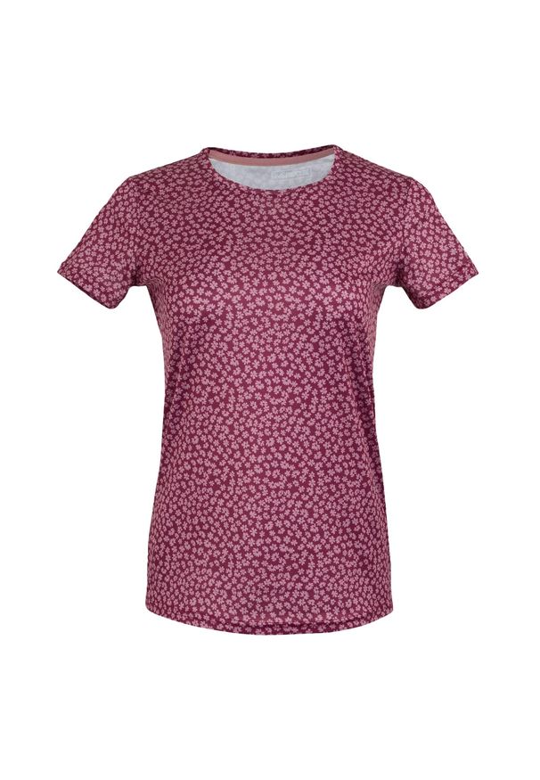 Regatta - T-shirt Damski Josie Gibson Fingal Edition. Kolor: czerwony, wielokolorowy, brązowy