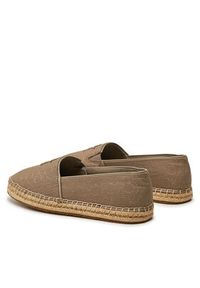 Calvin Klein Espadryle Espadrille Relock Mono Jacq HW0HW01916 Brązowy. Kolor: brązowy