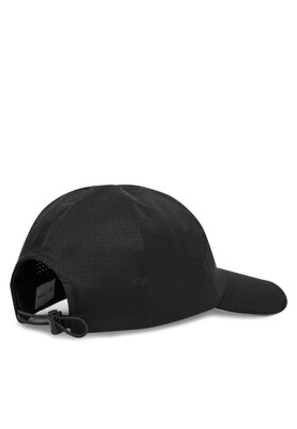 Calvin Klein Czapka z daszkiem Micro Twill W Silicone Trucker LV04D5079G Czarny. Kolor: czarny. Materiał: poliester