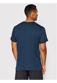 Asics Koszulka techniczna Core 2011C334 Granatowy Regular Fit. Kolor: niebieski. Materiał: syntetyk #3