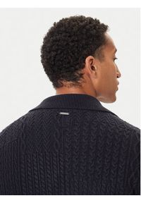 Guess Kardigan M5BR43 Z2ZK2 Granatowy Regular Fit. Kolor: niebieski. Materiał: syntetyk #5