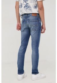 Tommy Jeans jeansy męskie. Kolor: niebieski