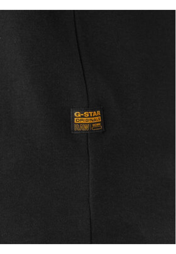 G-Star RAW - G-Star Raw T-Shirt Old Skool D25967-C812 Czarny Regular Fit. Kolor: czarny. Materiał: bawełna