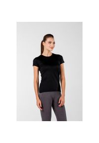 Koszulka turystyczna damska 100% Merino WOOLONA Pera. Kolor: czarny #1