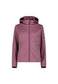 Kurtka damska turystyczna CMP 39A5006M. Kolor: różowy. Materiał: softshell. Sport: turystyka piesza #1