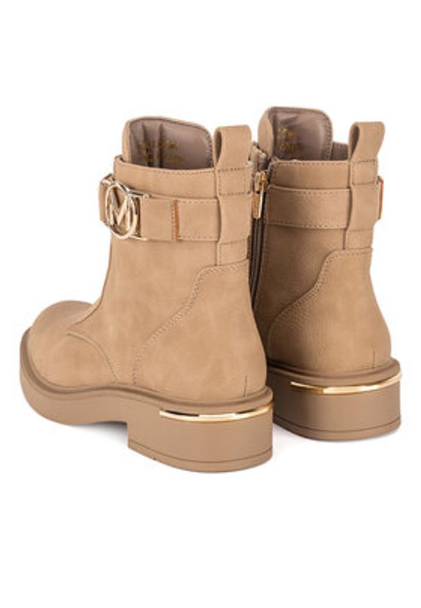 MEXX Botki MI001713643W Beżowy. Kolor: beżowy. Materiał: skóra