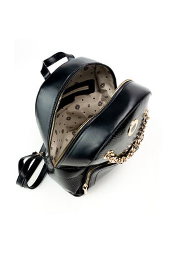 Monnari Plecak BAG5360-K020D000-R00 Czarny. Kolor: czarny. Materiał: skóra