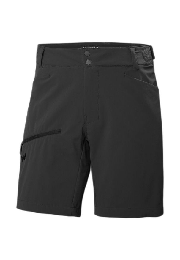 Szorty Regular Helly Hansen Blaze Softshell. Kolor: czarny, brązowy, wielokolorowy. Materiał: softshell. Sport: turystyka piesza