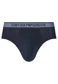 Emporio Armani Underwear Komplet 3 par slipów EM000369 AF10779 MB089 Granatowy. Kolor: niebieski. Materiał: bawełna #7