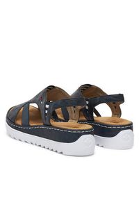 Rieker Sandały V44Y5-14 Granatowy. Kolor: niebieski. Materiał: syntetyk, materiał #3