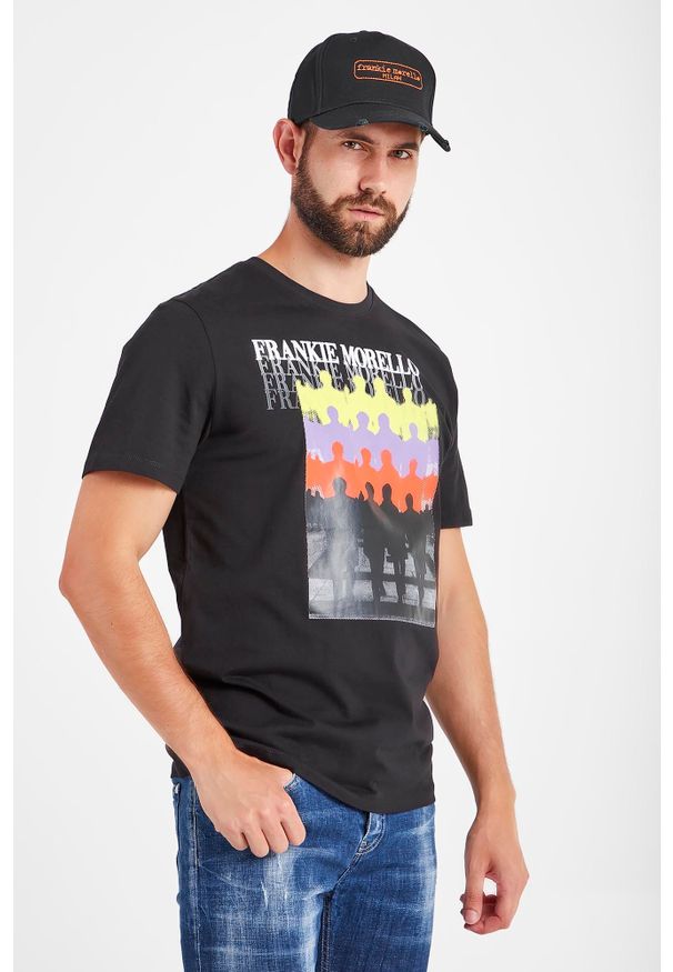 T-SHIRT Frankie Morello. Styl: elegancki