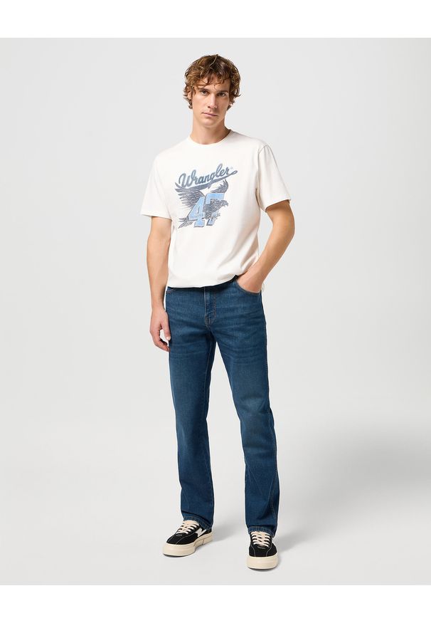 Wrangler - WRANGLER MĘSKIE SPODNIE JEANSOWE TEXAS SPRUCE 112350656 W121018019