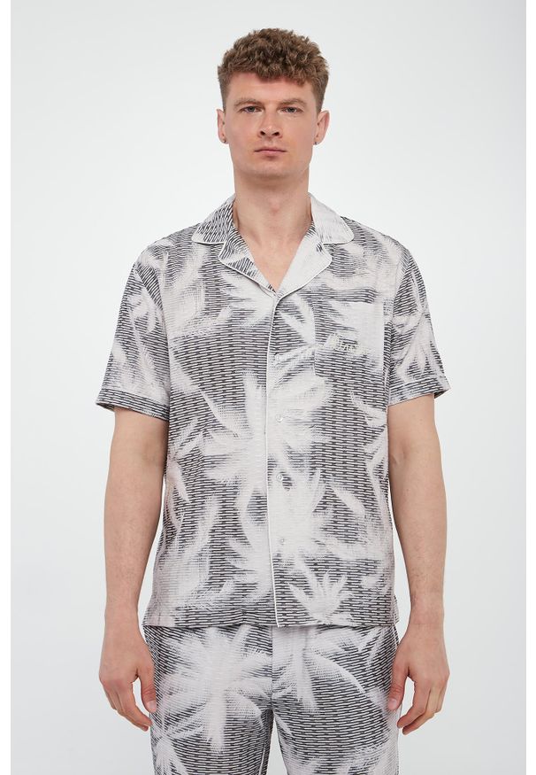 Liu Jo - Koszula męska z krótkim rękawem LIU JO. Długość rękawa: krótki rękaw. Długość: krótkie