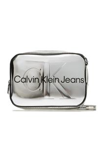 Torebka Calvin Klein Jeans. Kolor: srebrny #1