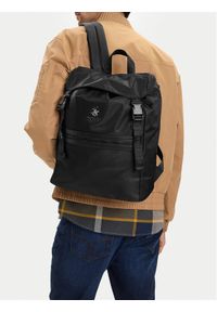 Beverly Hills Polo Club Plecak C-BHPC-B-006-08 Czarny. Kolor: czarny. Materiał: poliester #1