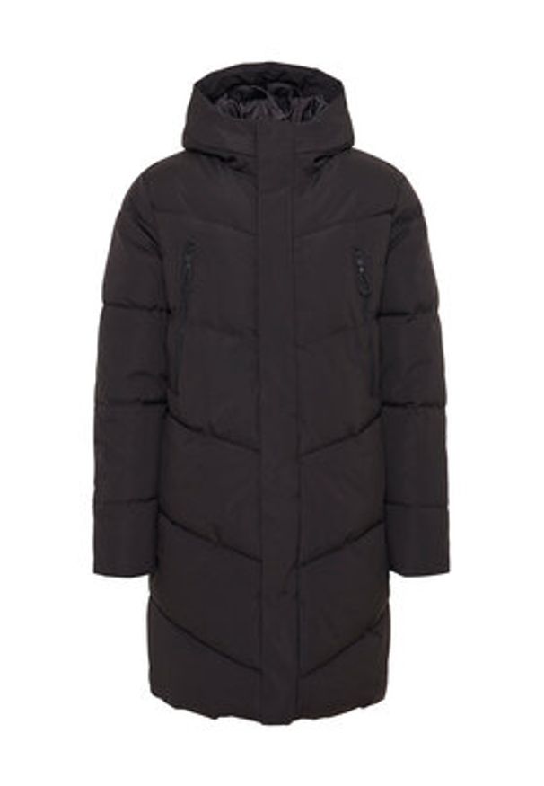 !SOLID - Solid Kurtka zimowa 21107825 Czarny Regular Fit. Kolor: czarny. Materiał: syntetyk. Sezon: zima