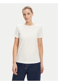 Weekend Max Mara T-Shirt Multib 2525976011 Biały Regular Fit. Kolor: biały. Materiał: bawełna