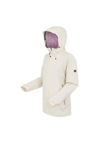 Regatta - Okara damska kurtka przeciwdeszczowa. Kolor: brązowy. Materiał: materiał. Sport: turystyka piesza #1