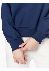 New Balance Bluza WT31557 Granatowy Regular Fit. Kolor: niebieski. Materiał: bawełna