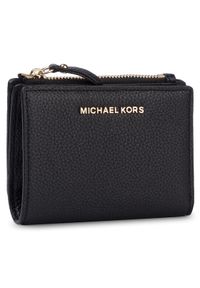 MICHAEL Michael Kors Mały Portfel Damski Jet Set 34F9GJ6F2L Czarny. Kolor: czarny. Materiał: skóra #1