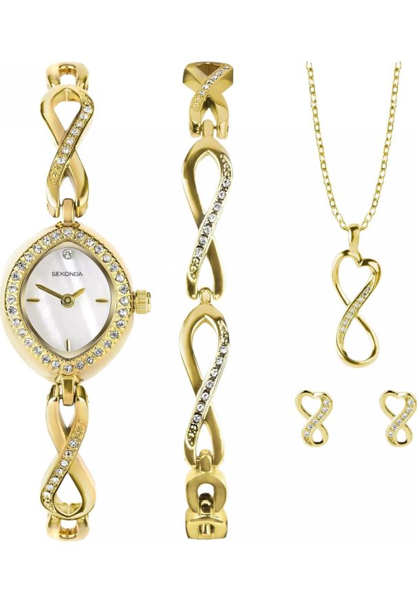 Zegarek damski Sekonda 49057 złoty. Kolor: złoty