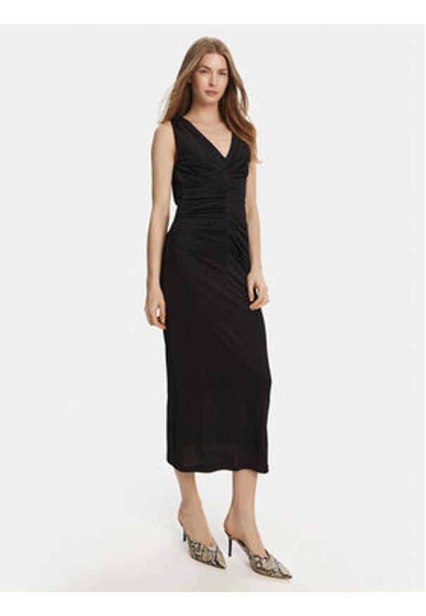 Marella Sukienka koktajlowa Harald 2513621022 Czarny Slim Fit. Kolor: czarny. Materiał: syntetyk. Styl: wizytowy