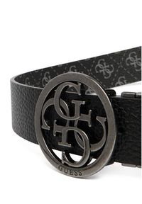 Guess Pasek BM7885 P6235 Czarny. Kolor: czarny. Materiał: skóra #3